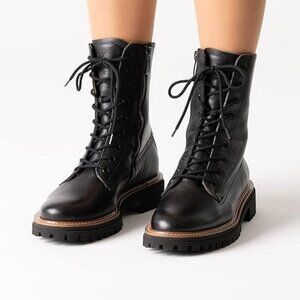 NEW Paul Green Amphibians Combat Boots  UK 3.5 US6